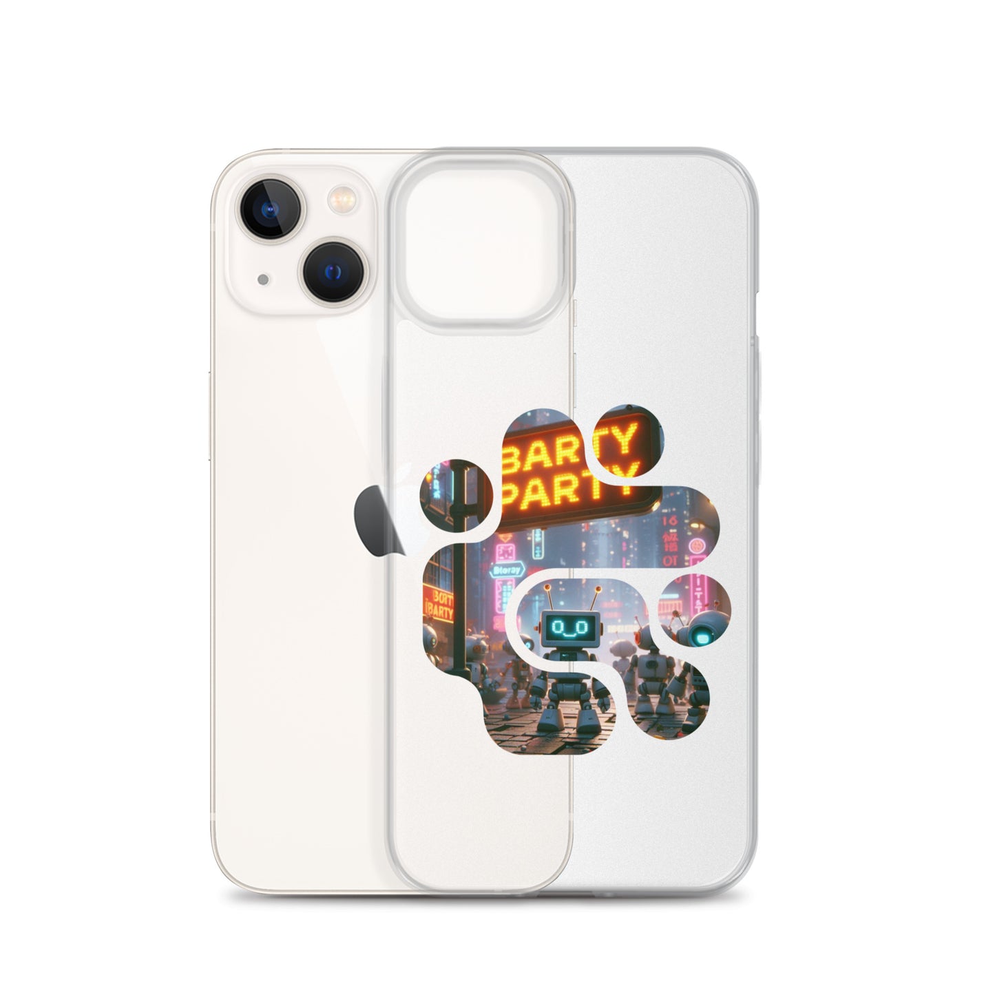 Clear Barty Party Case