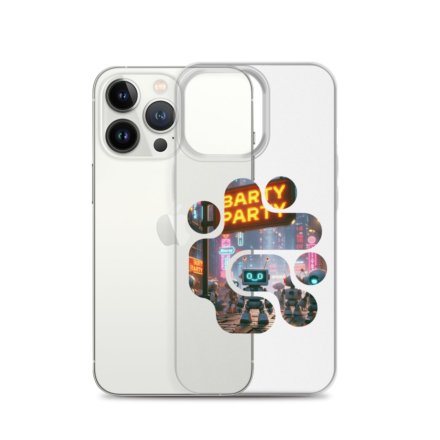 Clear Barty Party Case