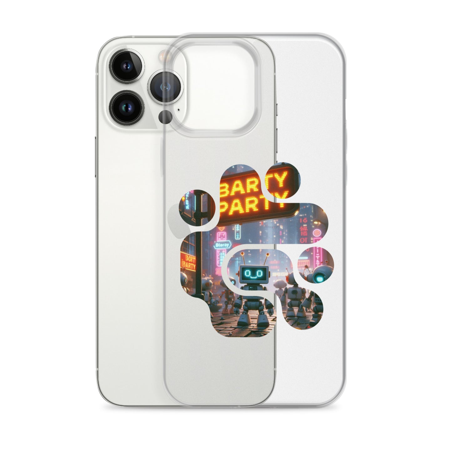 Clear Barty Party Case