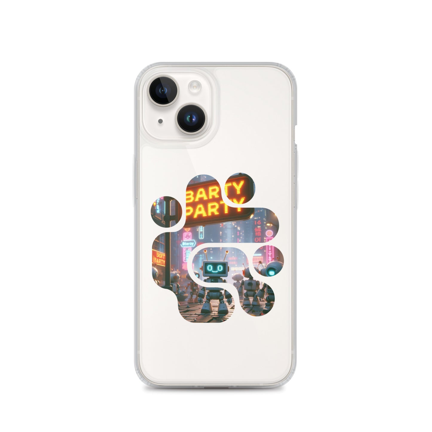 Clear Barty Party Case