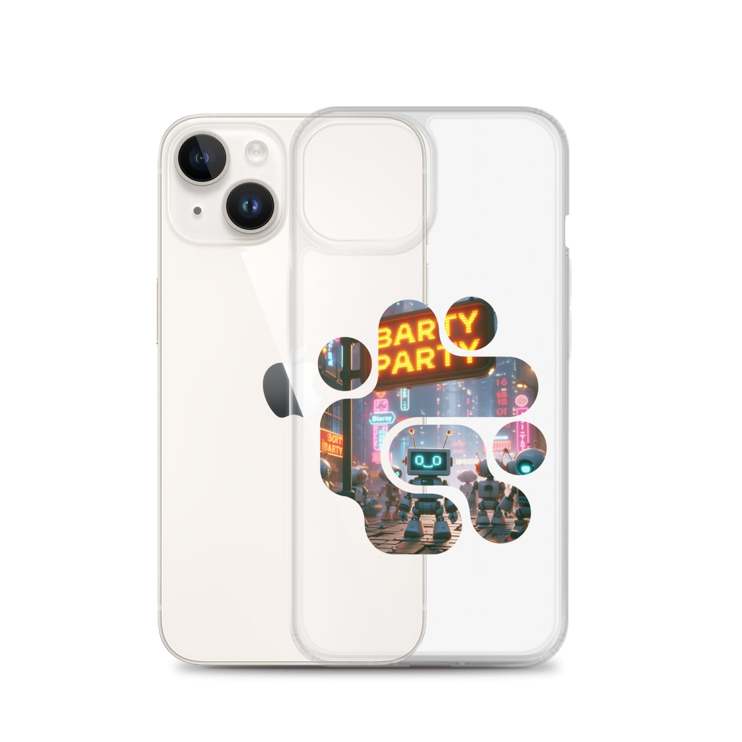 Clear Barty Party Case