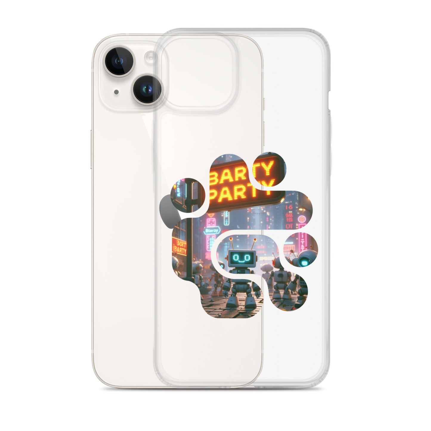 Clear Barty Party Case