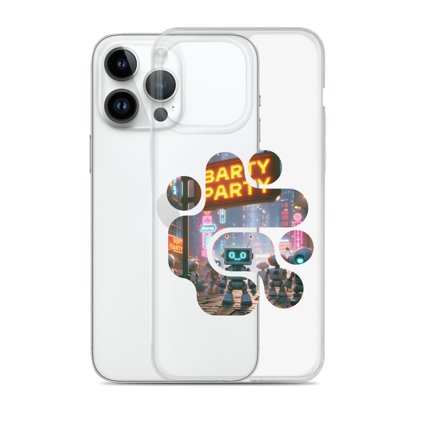 Clear Barty Party Case
