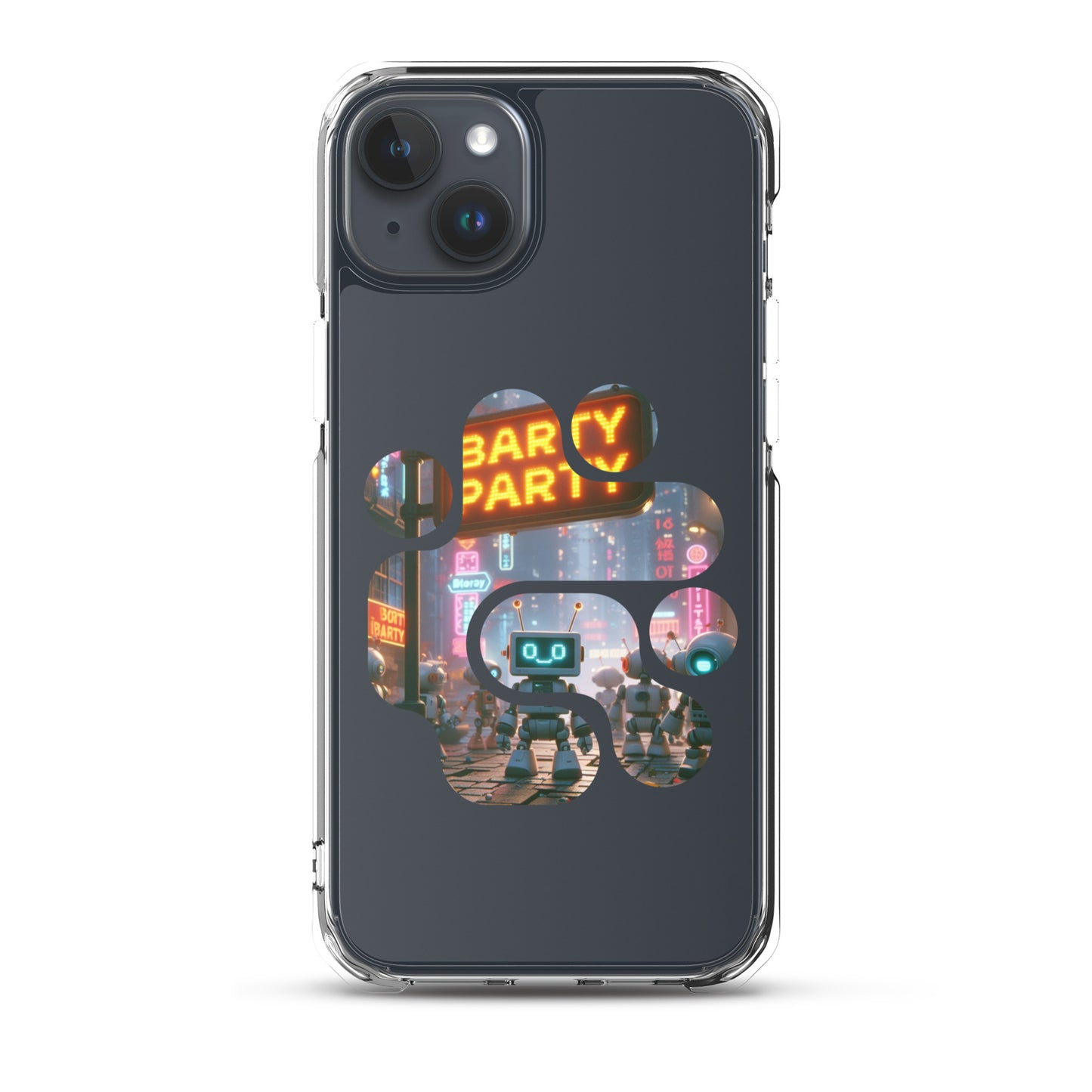Clear Barty Party Case