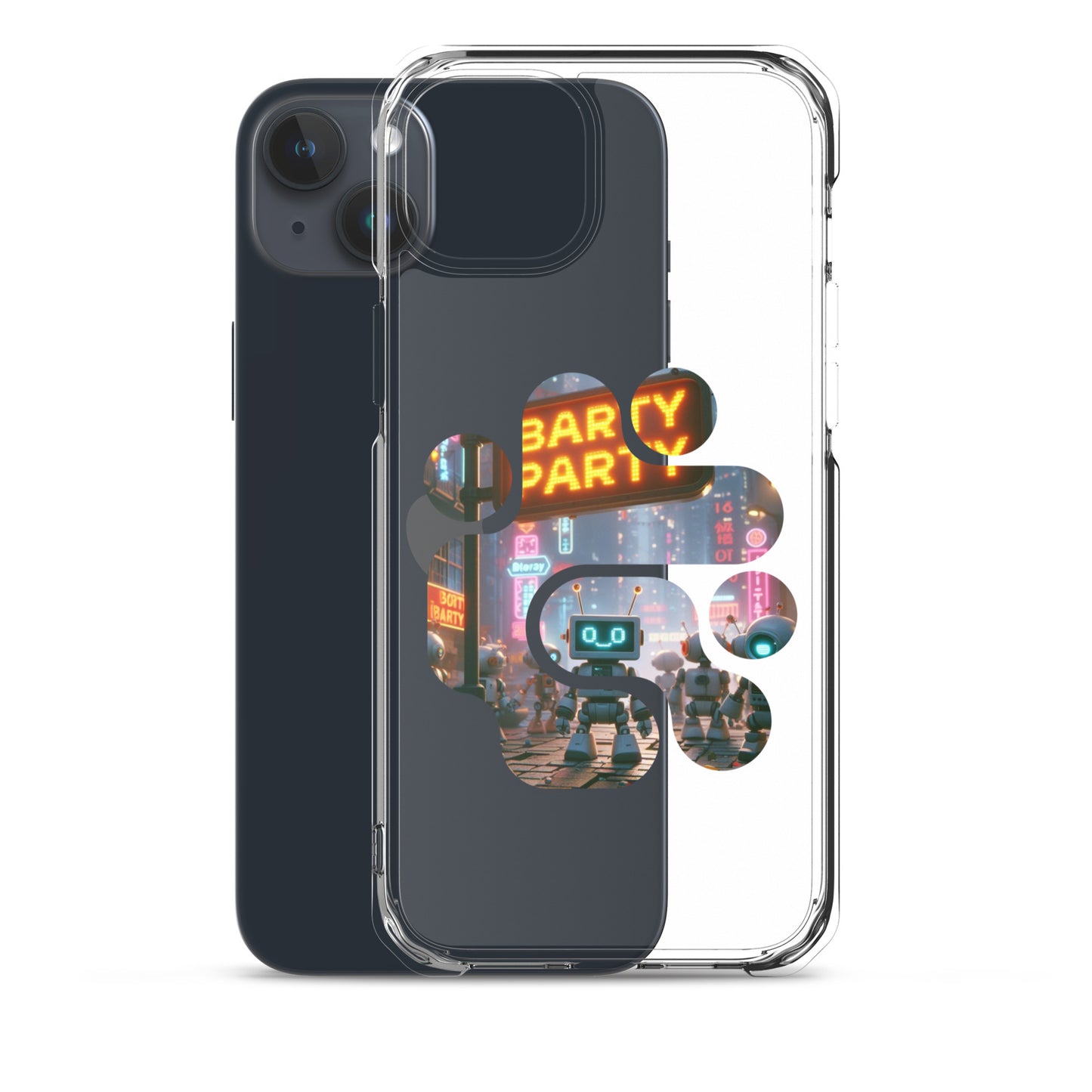Clear Barty Party Case