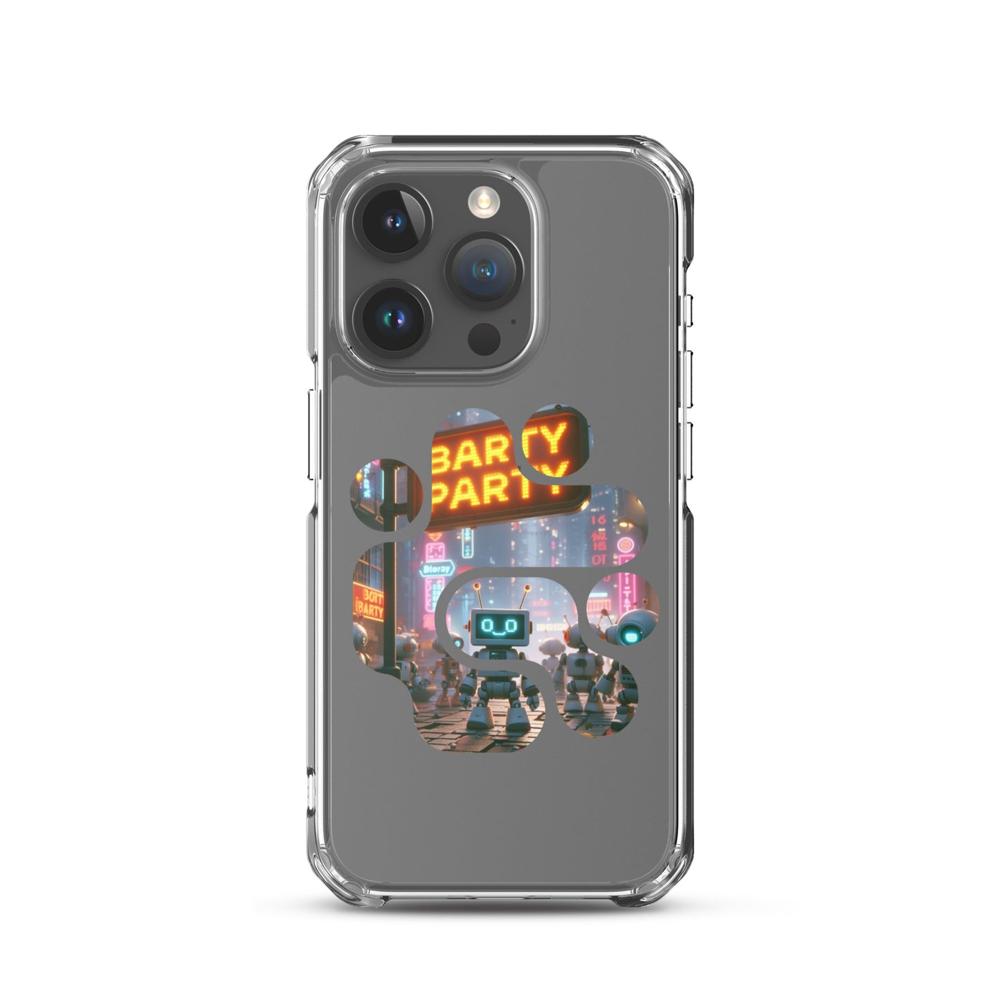 Clear Barty Party Case