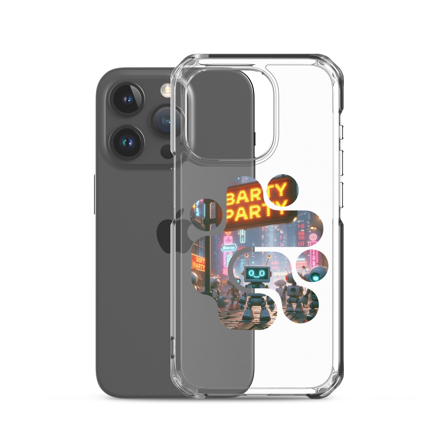 Clear Barty Party Case