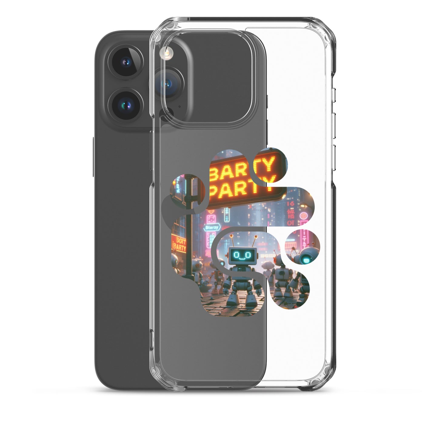 Clear Barty Party Case