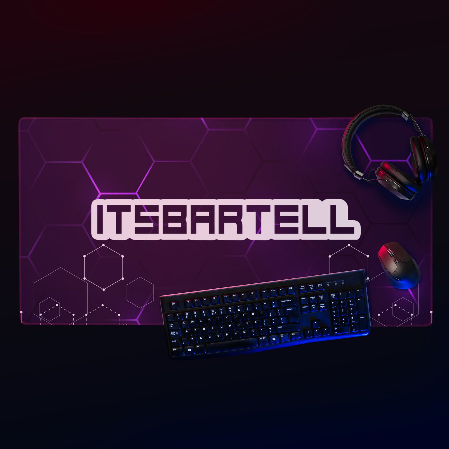 ItsBartell Gaming mouse pad