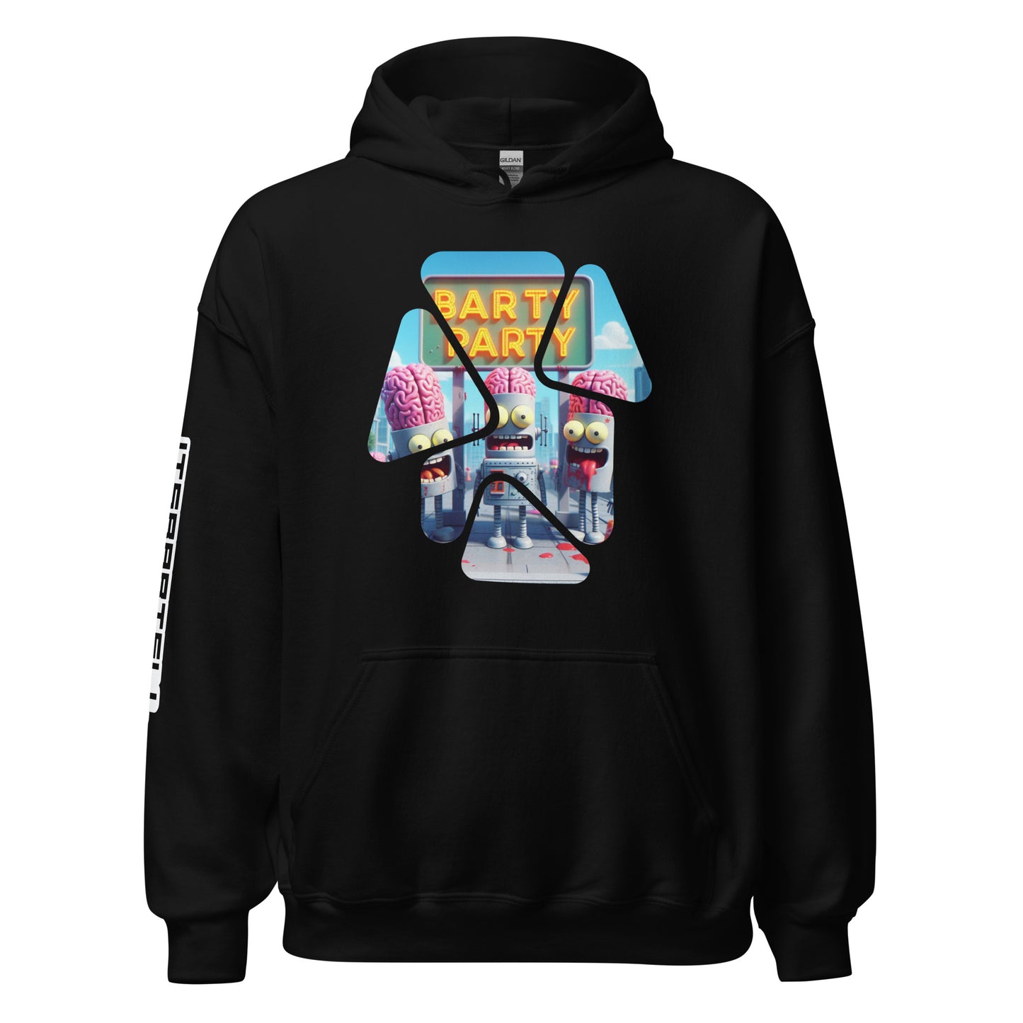 Big Brain Robot Hoodie
