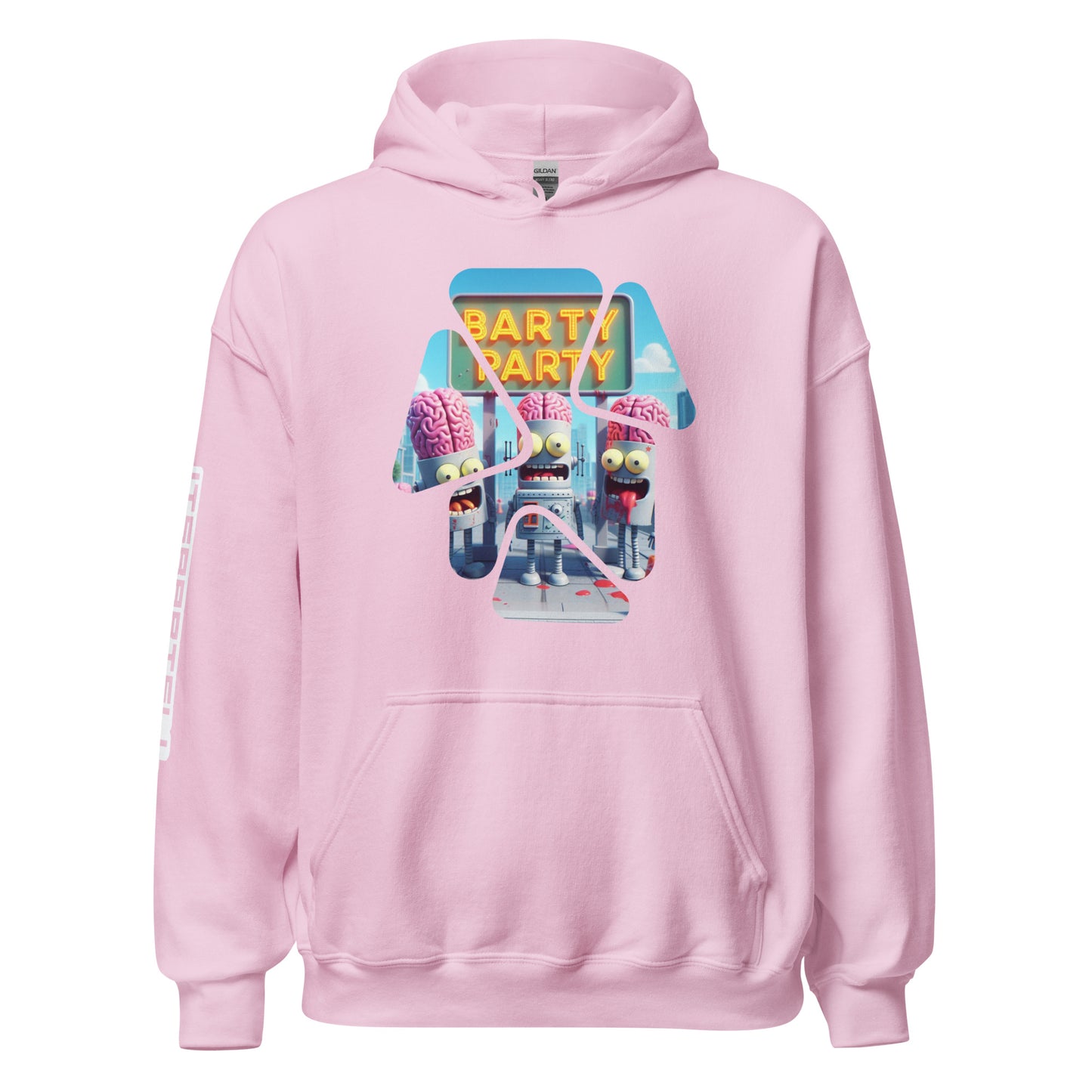Big Brain Robot Hoodie