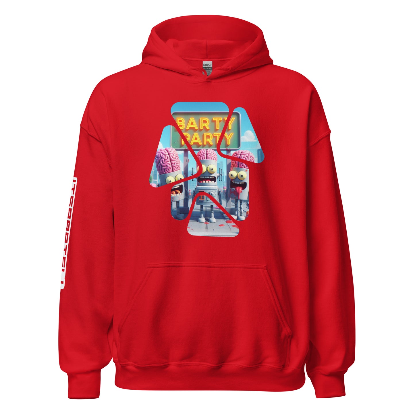 Big Brain Robot Hoodie