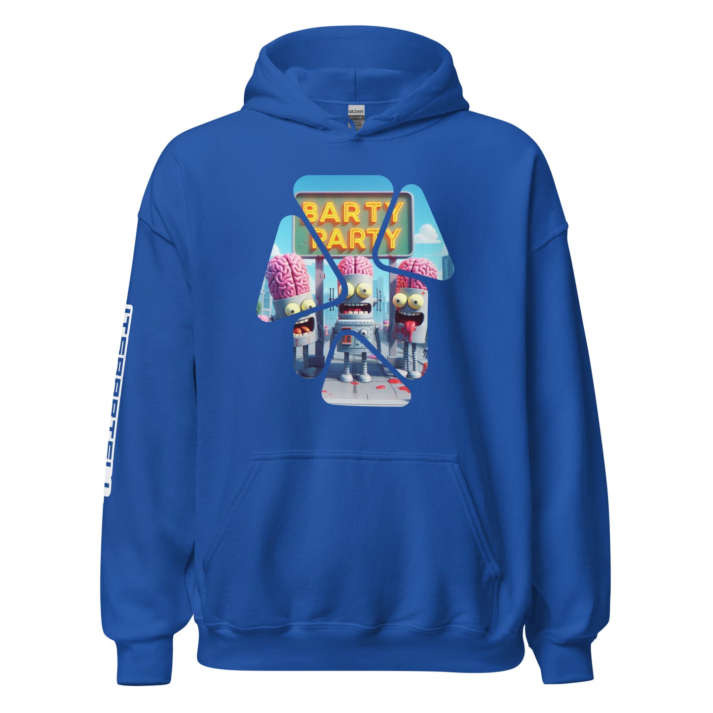 Big Brain Robot Hoodie
