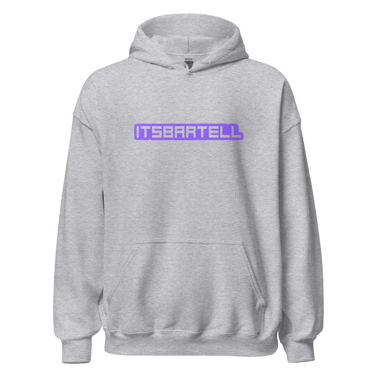 Purple Barty Party Robot Hoodie