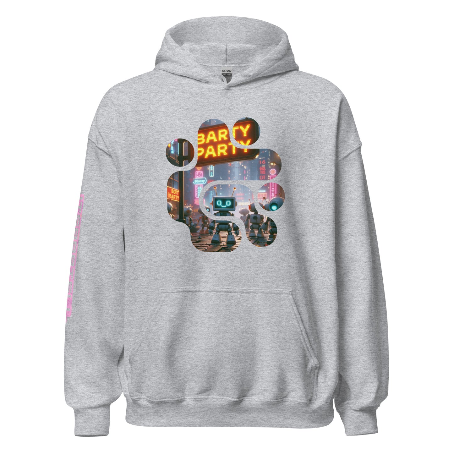 Barty Party Robot Hoodie