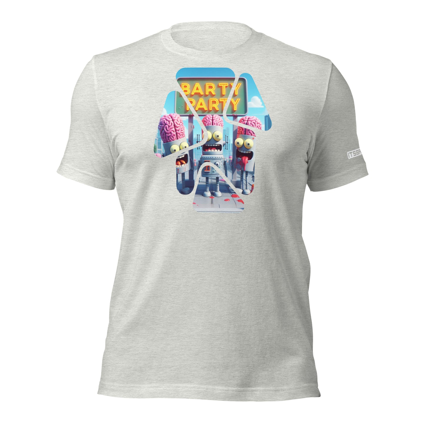 Big Brain Robot Unisex T-shirt
