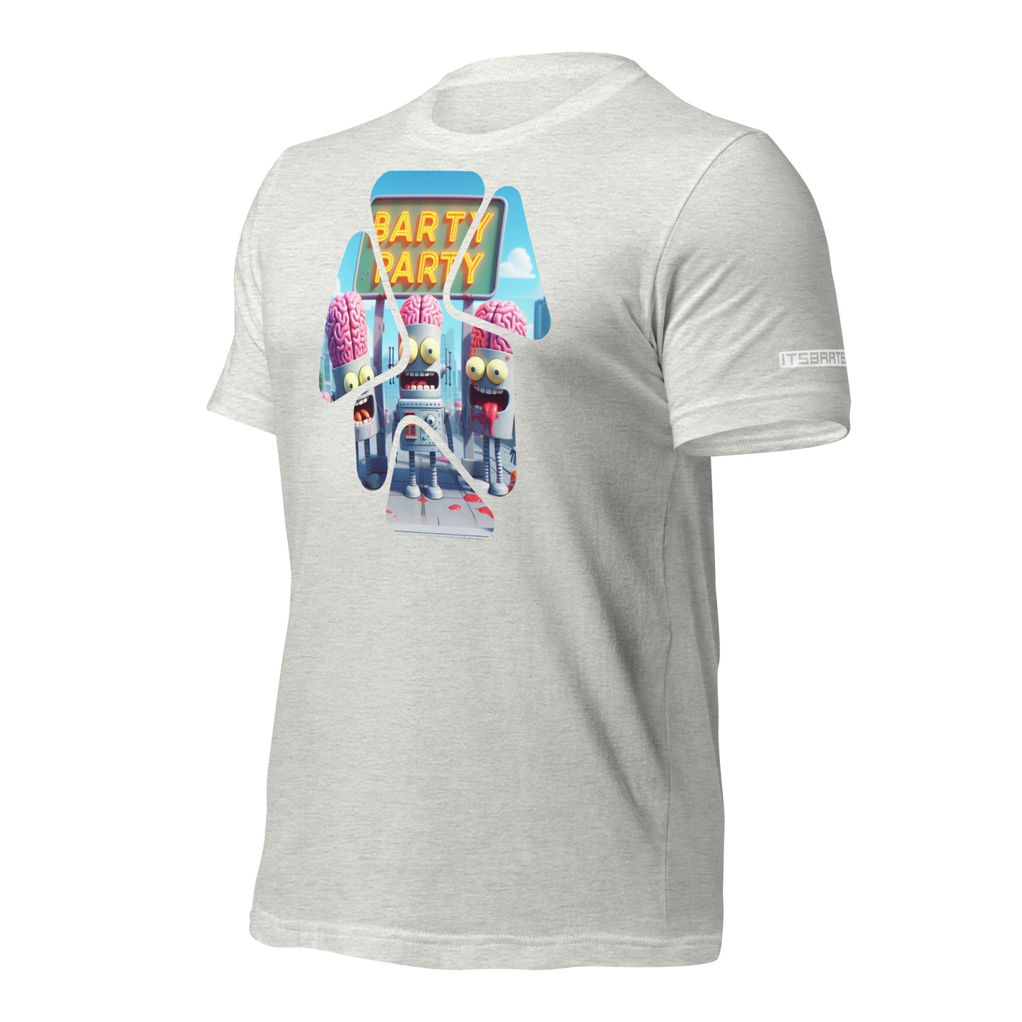 Big Brain Robot Unisex T-shirt