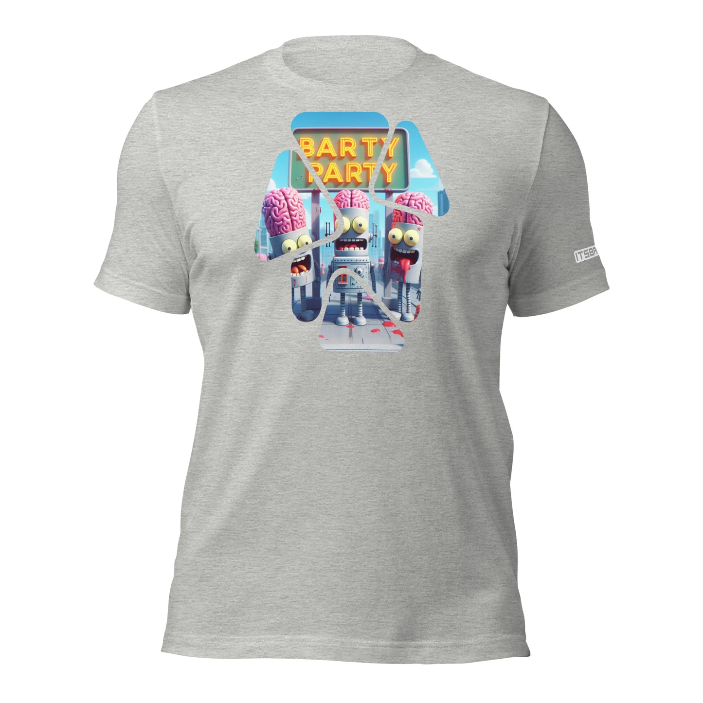 Big Brain Robot Unisex T-shirt