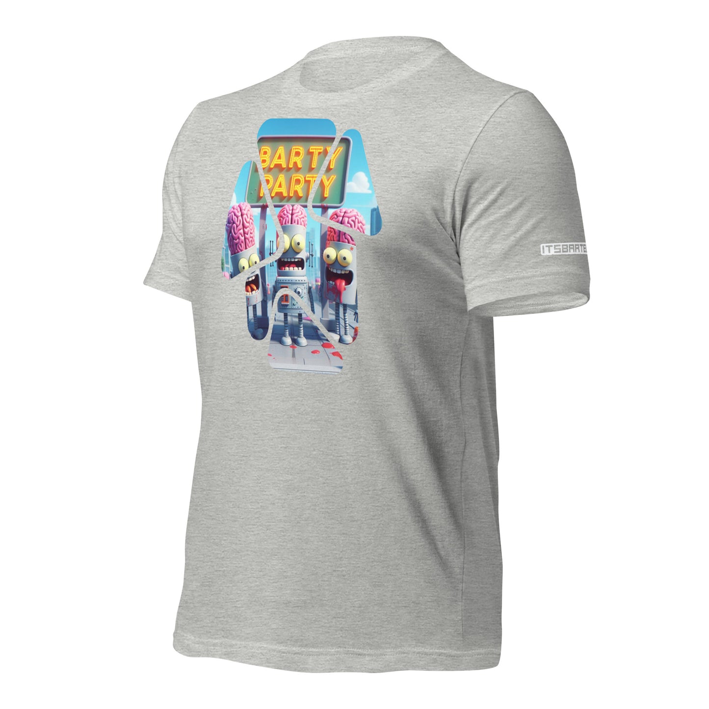 Big Brain Robot Unisex T-shirt