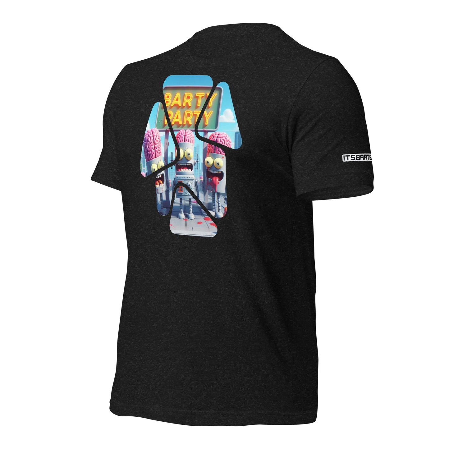 Big Brain Robot Unisex T-shirt