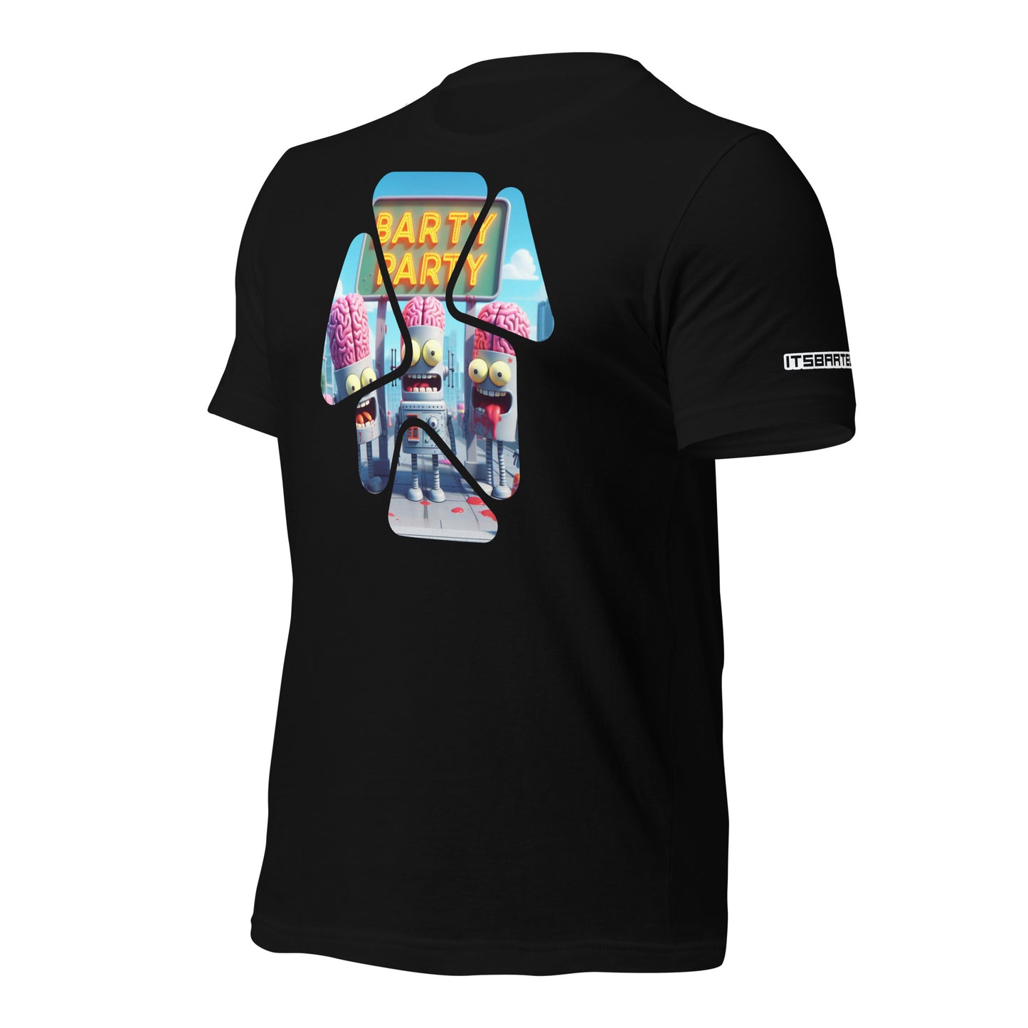 Big Brain Robot Unisex T-shirt