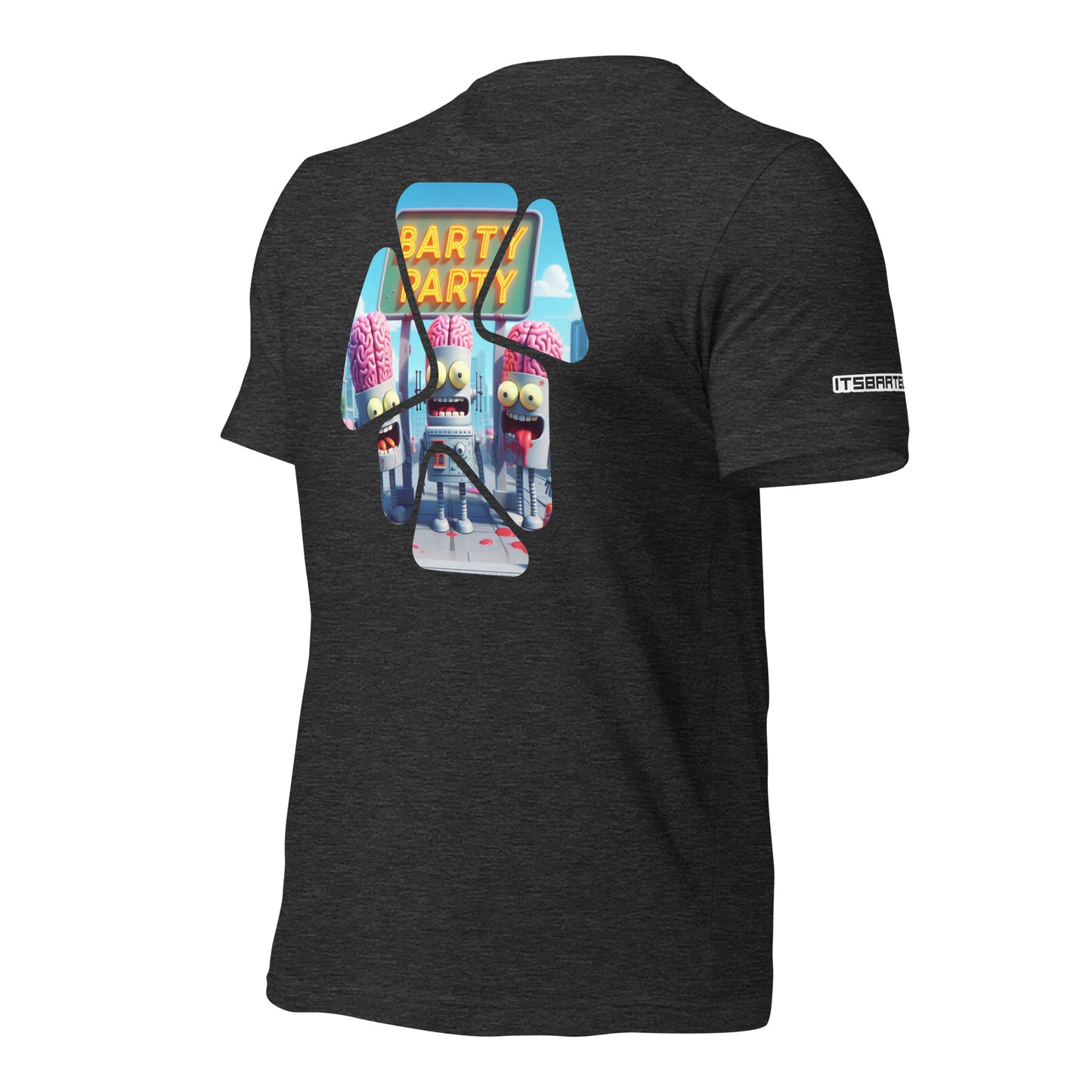 Big Brain Robot Unisex T-shirt