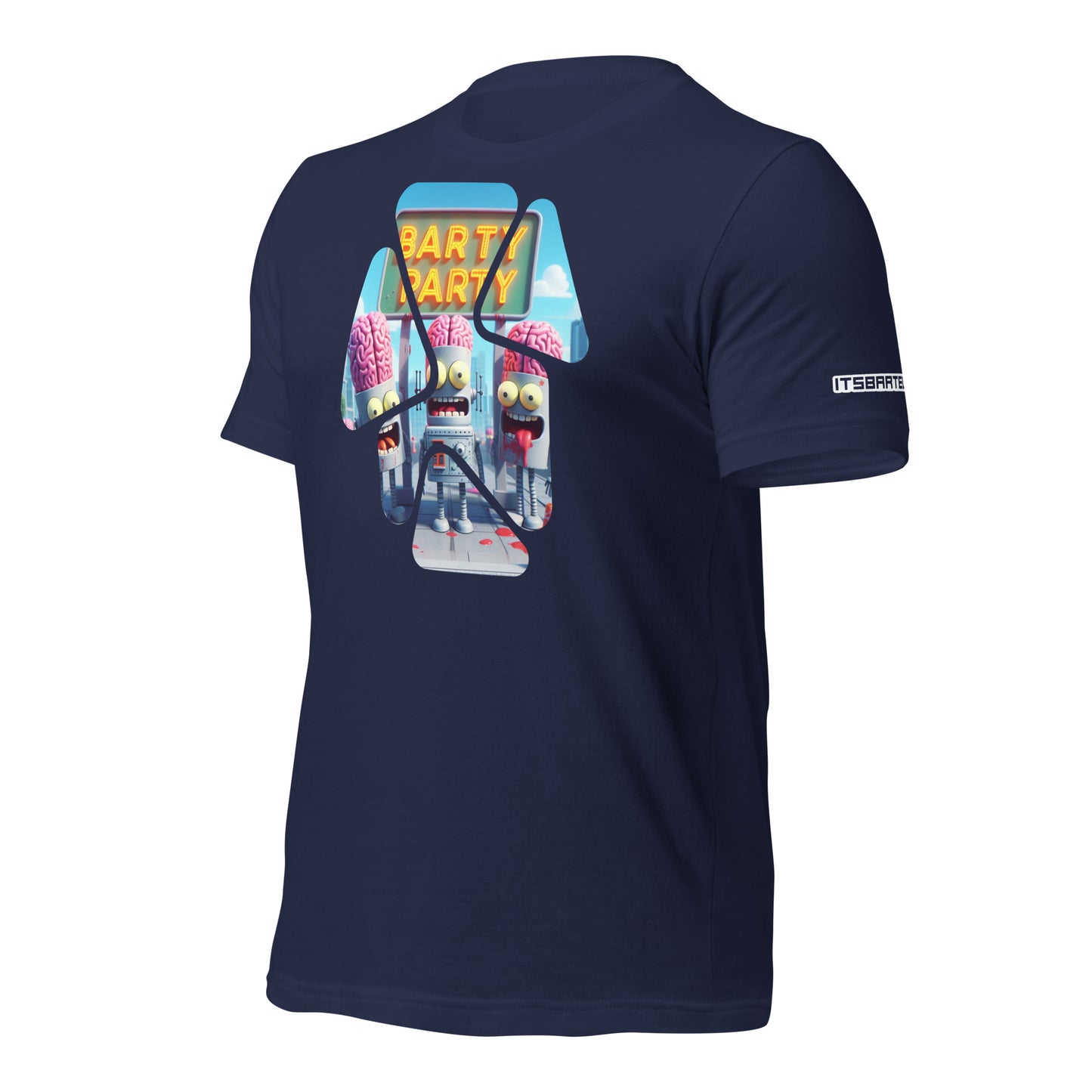 Big Brain Robot Unisex T-shirt