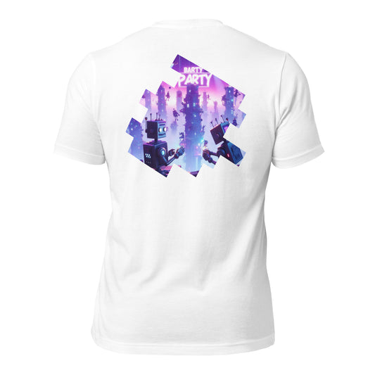Purple Barty Party Unisex T-shirt